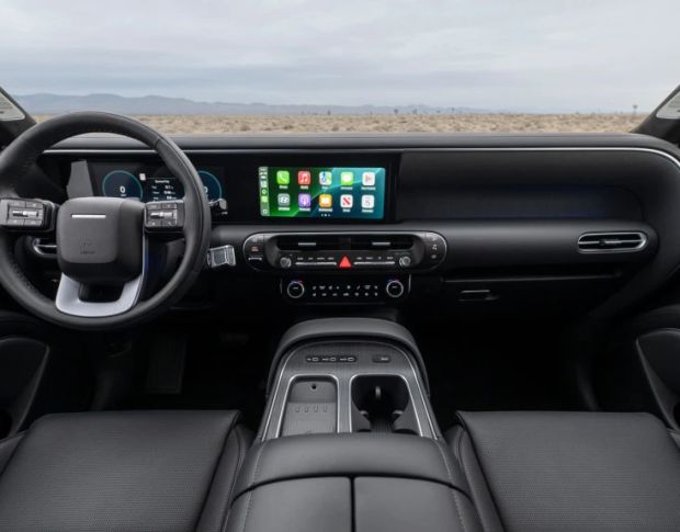 Захисне скло Pixsel на клімат HYUNDAI PALISADE 12.1“ 2025 - (гібридне глянець)