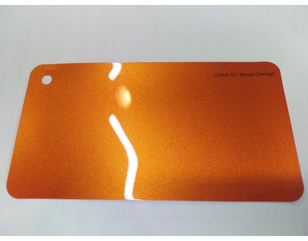 FORMULA PPF Metal Orange Gloss - Антигравийная защитная оранжевая плёнка (глянцевая) 1.52 m