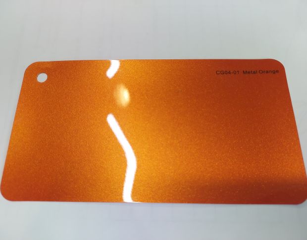 FORMULA PPF Metal Orange Gloss - Антигравийная защитная оранжевая плёнка (глянцевая) 1.52 m