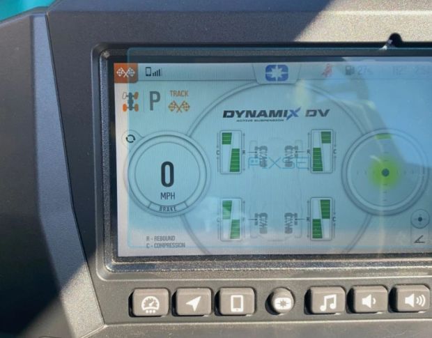 Захисне скло Pixsel на спідометр мотоцикла POLARIS RZR PRO R ULTIMATE 7.2“ (гібридне глянець)