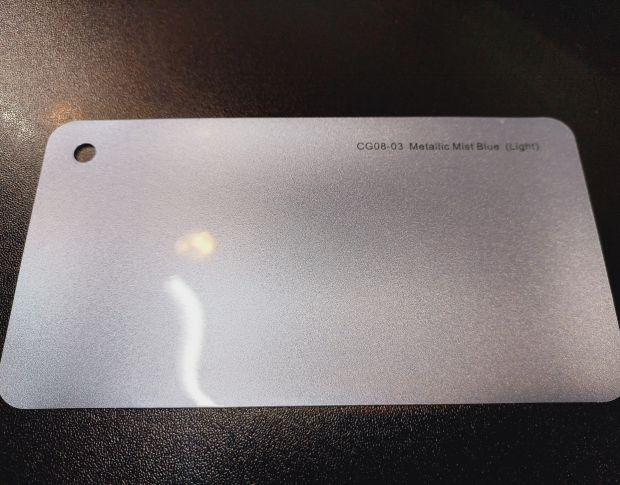 FORMULA PPF Metallic Mist Blue (Light) Gloss - Антигравийная защитная сине-серая плёнка (глянцевая) 1.52 m