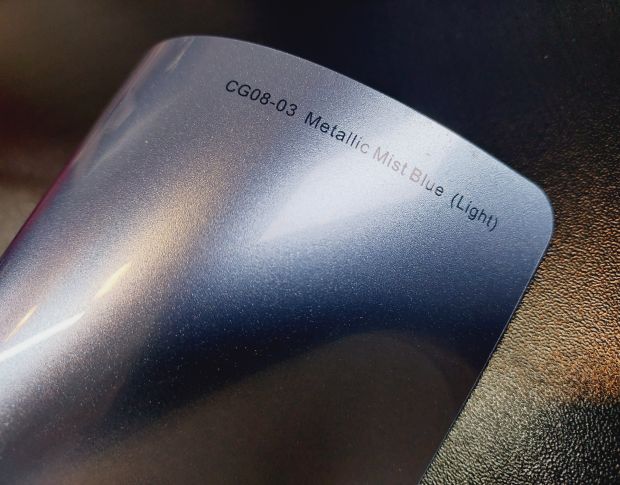 FORMULA PPF Metallic Mist Blue (Light) Gloss - Антигравийная защитная сине-серая плёнка (глянцевая) 1.52 m