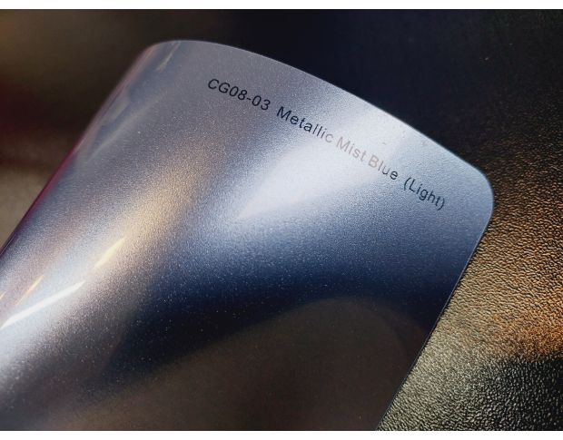 FORMULA PPF Metallic Mist Blue (Light) Gloss - Антигравийная защитная сине-серая плёнка (глянцевая) 1.52 m