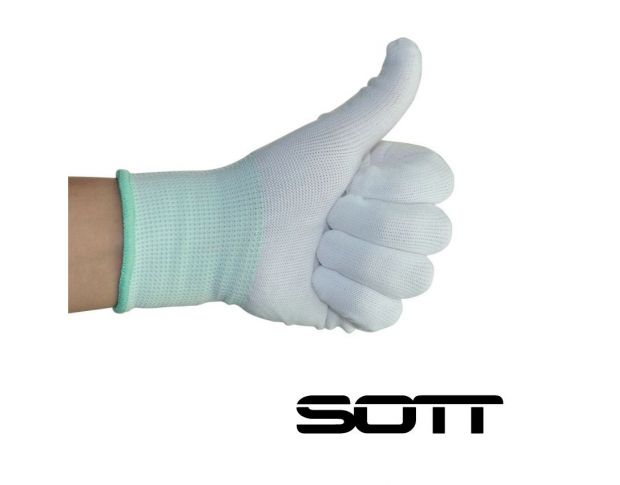 SOTT Перчатки бесшовные для работ с пленкой