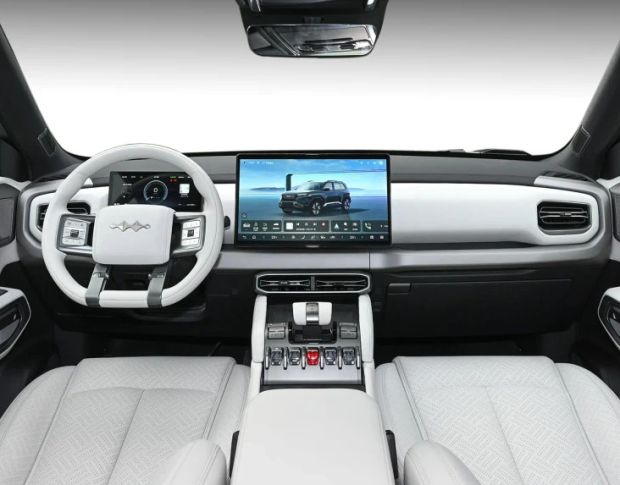 Защитное стекло Pixsel на монитор BYD LEOPARD 3 16.3“ 2024 - (гибридное мат)