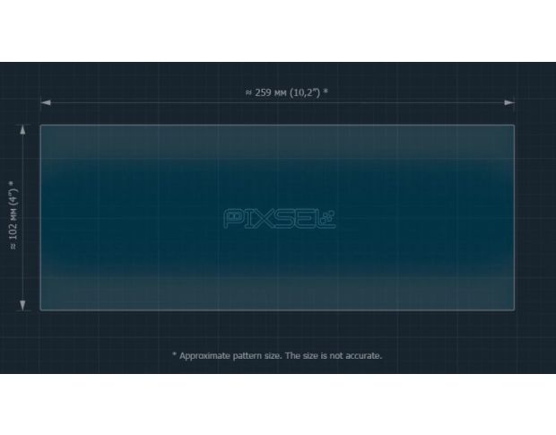Защитное стекло Pixsel на монитор OPEL ZAFIRA LIFE 11“ 2024 - (гибридное мат)