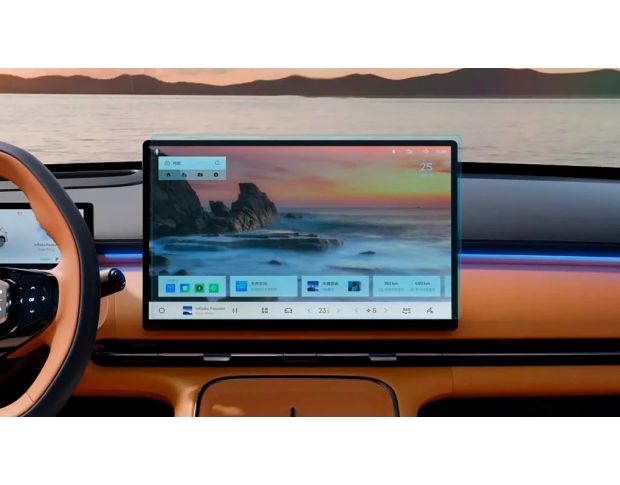 Защитное стекло Pixsel на монитор GEELY GALAXY STARSHIP 7 15.3“ 2025 - (гибридное глянец)