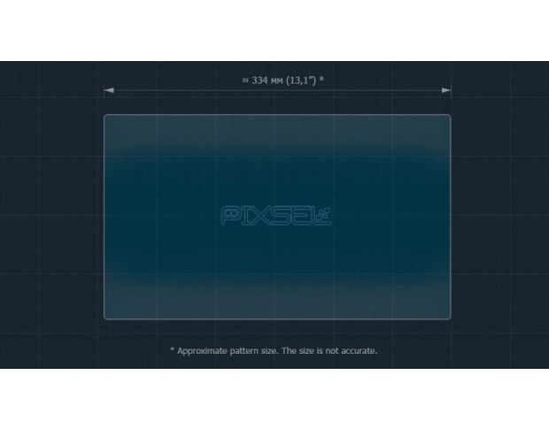 Защитное стекло Pixsel на монитор GEELY GALAXY STARSHIP 7 15.3“ 2025 - (гибридное глянец)