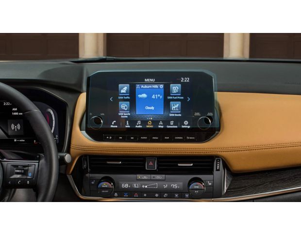 Захисне скло Pixsel на монітор NISSAN ROGUE 12.7“ 2020 - 2023 (гібридне мат)