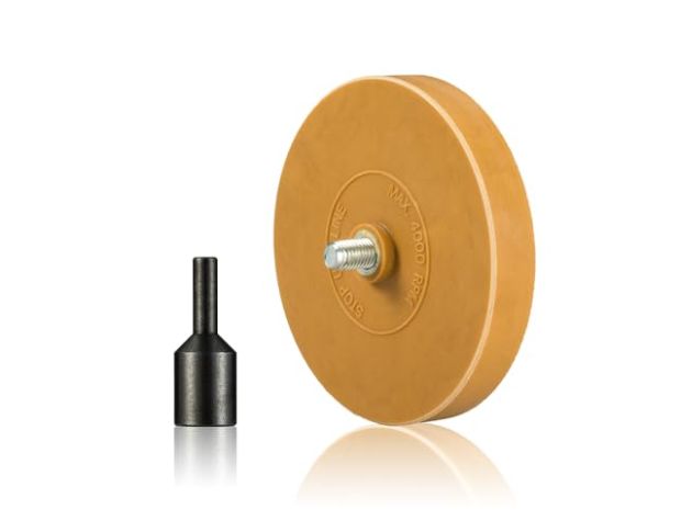 FOSHIO Decal And Sticker Remover Wheel - Диск для зняття двостороннього скотчу та залишків клею 96 mm x 20 mm
