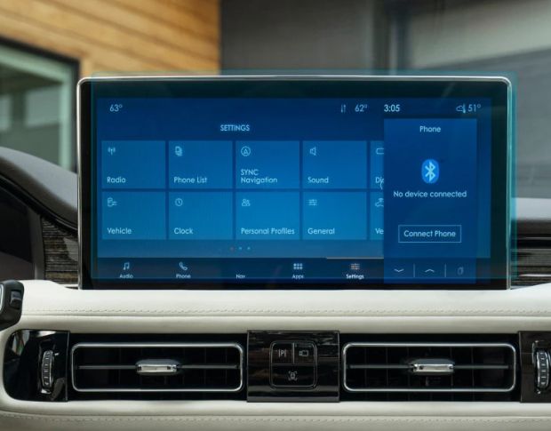 Защитное стекло Pixsel на монитор LINCOLN CORSAIR 14.3“ 2021 - 2023 (гибридное мат)