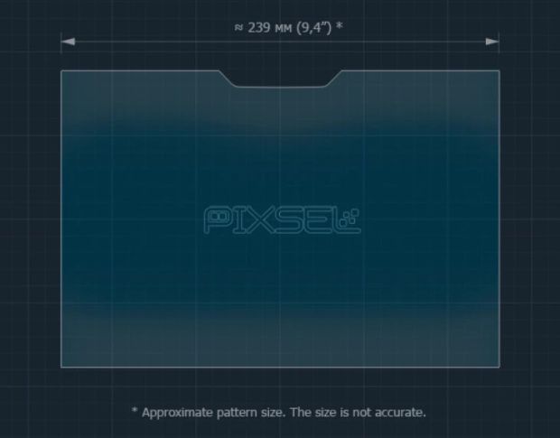 Захисне скло Pixsel на задній монітор AUDI Q7 / SQ7 / RSQ7 11.4“ 2015 - 2018 (гібридне глянець)