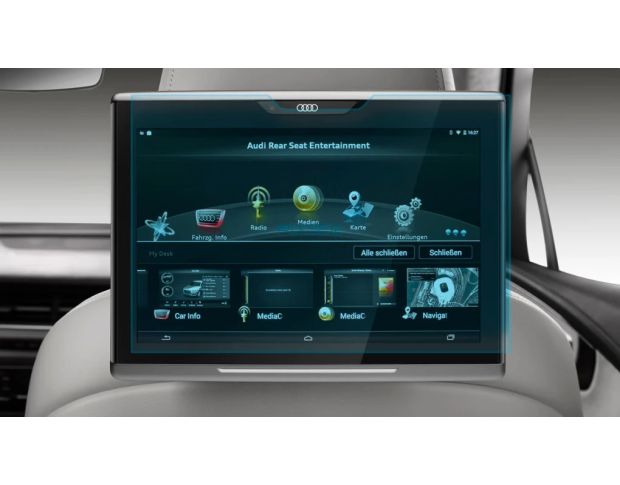 Защитное стекло Pixsel на задний монитор AUDI Q7 / SQ7 / RSQ7 11.4“ 2015 - 2018 (гибридное мат)