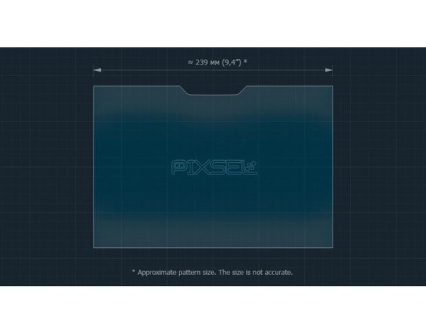 Захисне скло Pixsel на задній монітор AUDI A8 / S8 11.4“ 2018 - 2023 (гібридне мат)