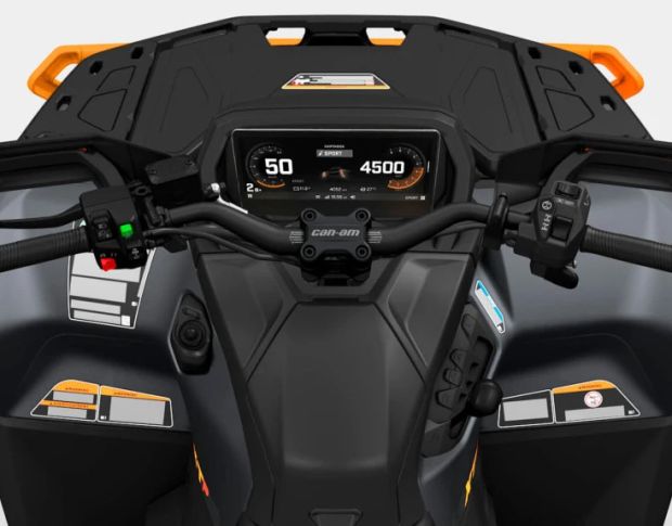 Захисне скло Pixsel на монітор BRP CAN-AM OUTLANDER MAX XT-P 11.6“ 2026 - (гібридне мат)