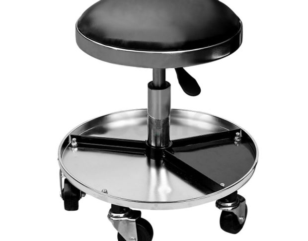 Foshio Adjustable Height Chair For Auto Workshop – Рабочий стул на колесах