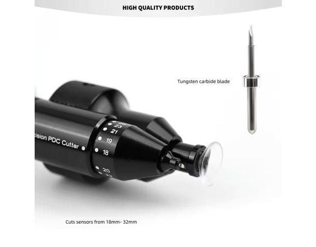 Foshio Metal Radar Hole PDC Cutter With Extra 10 Blades - Інструмент для вирізання парктроніків
