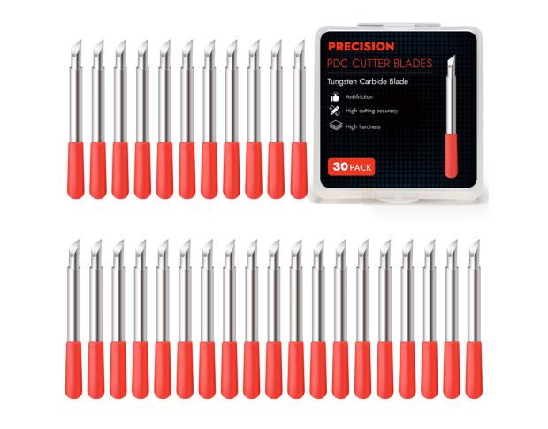 Foshio PDC Cutter Blades 30 pcs/pack 45°- Запасні ножі для інструменту для вирізання парктроніків