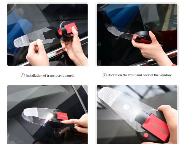 Foshio Magnetic Tint Light - Фонарик на магните для тонировки авто