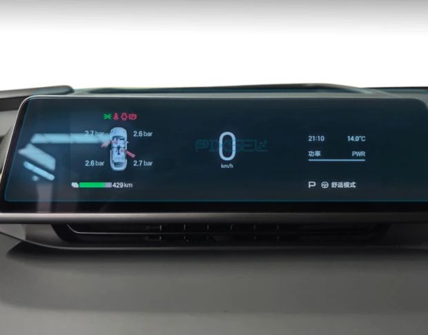 Захисне скло Pixsel на панель приладів HYPTEC HL 12.9“ 2024 - (гібридне глянець)