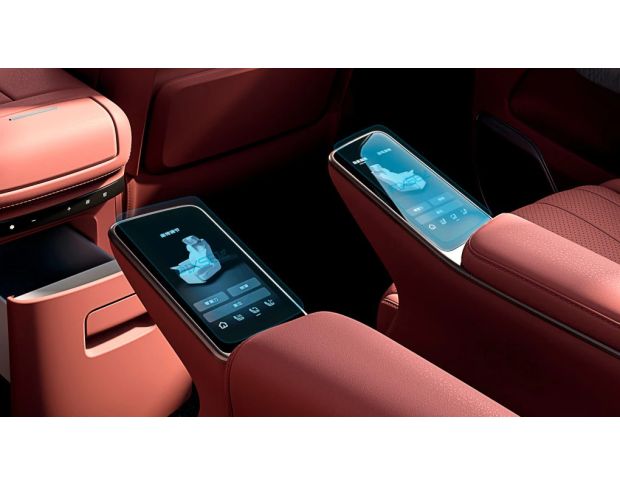 Защитное стекло Pixsel для заднего климат-контроля HYPTEC HL 7.7“ 2024 - (гибридное глянец)