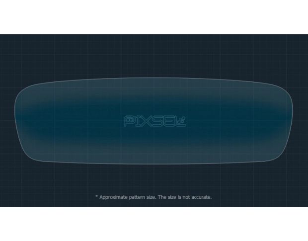Защитное стекло Pixsel на приборную панель RENAULT MEGANE 11.9“ 2016 - 2022 (гибридное мат)