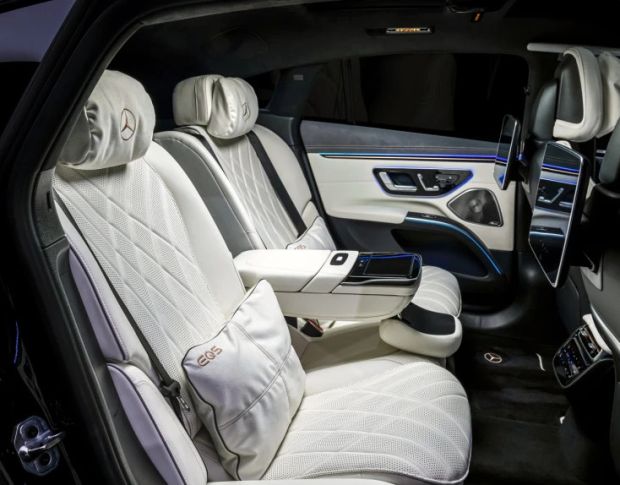 Защитное стекло Pixsel для заднего планшета MERCEDES BENZ EQS 8.3“ 2023 - (гибридное мат)