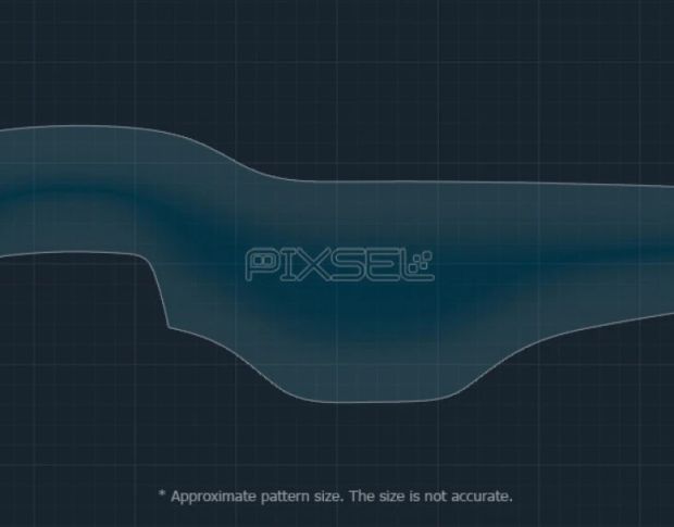 Защитное стекло Pixsel на широкий монитор MERCEDES BENZ EQS 49.1“ 2022 - (гибридное мат)