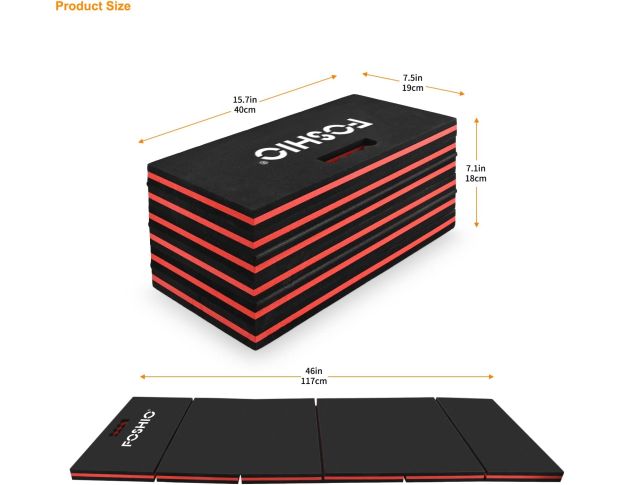 Foshio Detailing Folding Kneeling Mat - Подставка для колен
