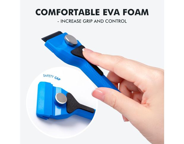 Foshio Double-sided Cleaning Scraper - Cкребок для очистки двухсторонний 15 x 7 cm