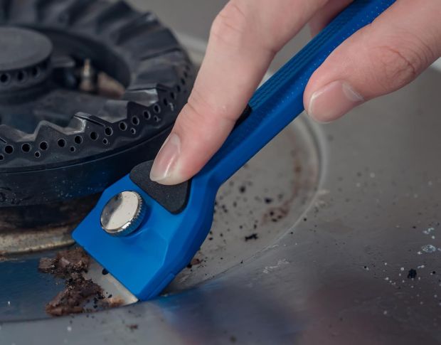 Foshio Double-sided Cleaning Scraper - Cкребок для очистки двухсторонний 15 x 7 cm