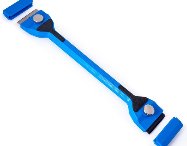 Foshio Double-sided Cleaning Scraper - Cкребок для очистки двухсторонний 15 x 7 cm