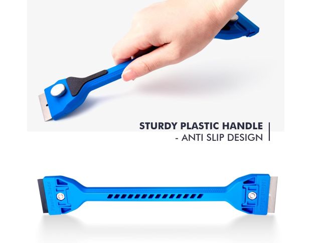 Foshio Double-sided Cleaning Scraper - Cкребок для очистки двухсторонний 15 x 7 cm