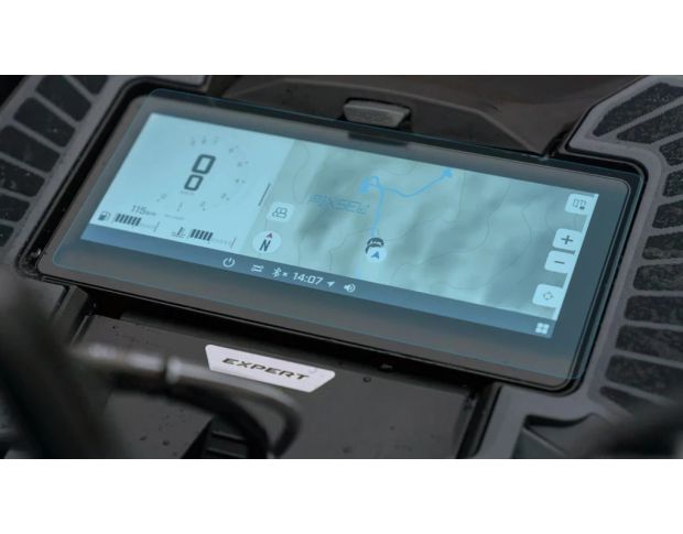 Захисне скло Pixsel на монітор снігохода BRP SKI-DOO SUMMIT 10.25“ 2024 - (гібридне глянець)