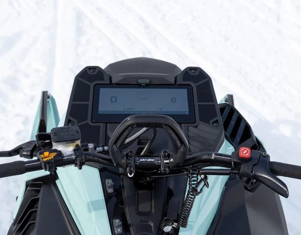 Захисне скло Pixsel на монітор снігохода BRP SKI-DOO FREERIDE 10.25“ 2024 - (гібридне глянець)