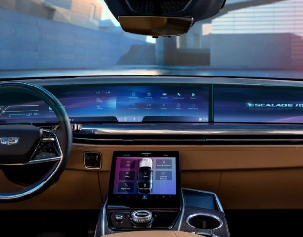 Захисне скло Pixsel на панель приладів CADILLAC ESCALADE IQ 55.3“ 2025 - (гібридне глянець)