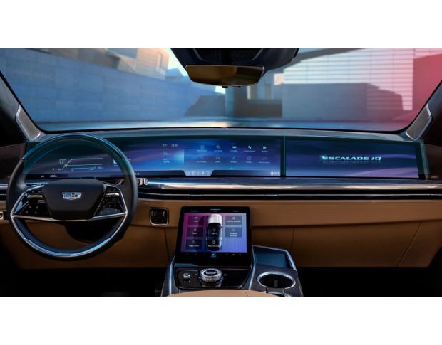 Захисне скло Pixsel на панель приладів CADILLAC ESCALADE IQ 55.3“ 2025 - (гібридне мат)