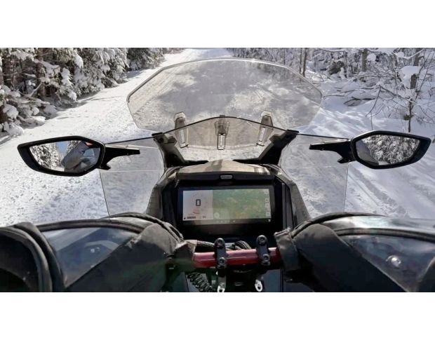 Захисне скло Pixsel на монітор снігохода BRP SKI-DOO RENEGADE 10.25“ 2023 - (гібридне мат)