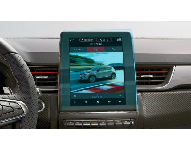 Защитное стекло Pixsel на монитор RENAULT CAPTUR 11.6“ 2020 - 2024 (гибридное мат)