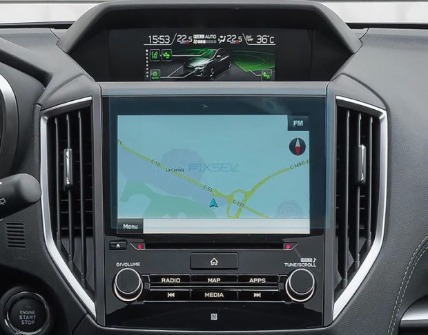 Защитное стекло Pixsel на монитор SUBARU IMPREZA 9.3“ 2017 - 2022 (гибридное мат)