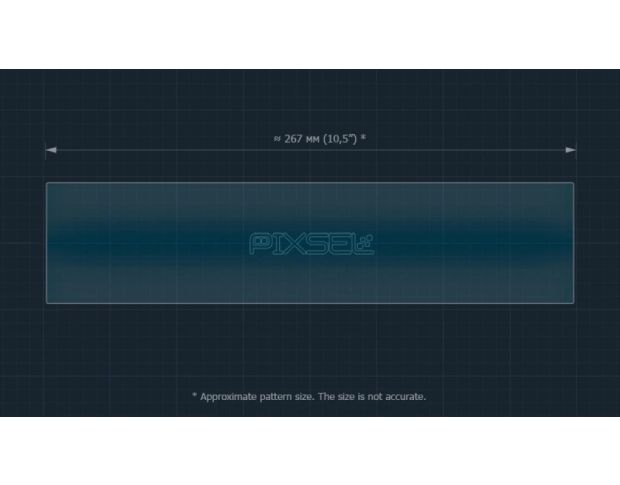 Захисне скло Pixsel на клімат-контроль PEUGEOT 5008 10.8“ 2025 - (гібридне глянець)