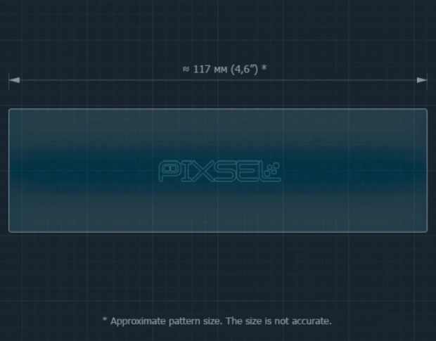 Захисне скло Pixsel на задній клімат-контроль PEUGEOT 5008 4.8“ 2025 - (гібридне глянець)