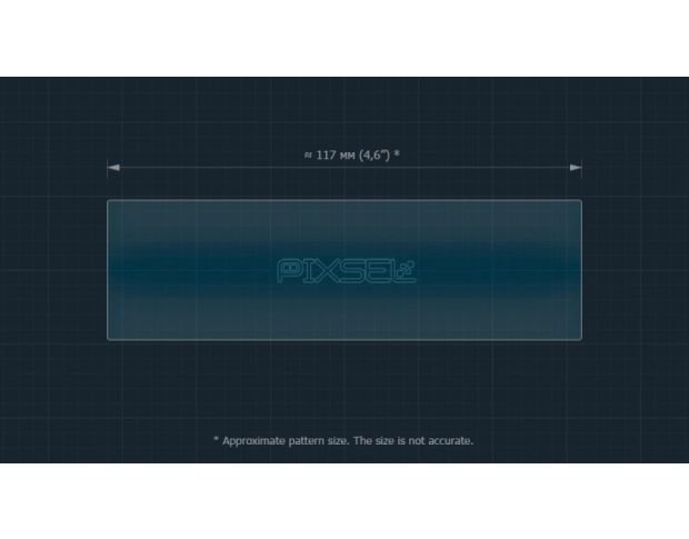 Защитное стекло Pixsel для заднего климат-контроля PEUGEOT 5008 4.8“ 2025 - (гибридное мат)