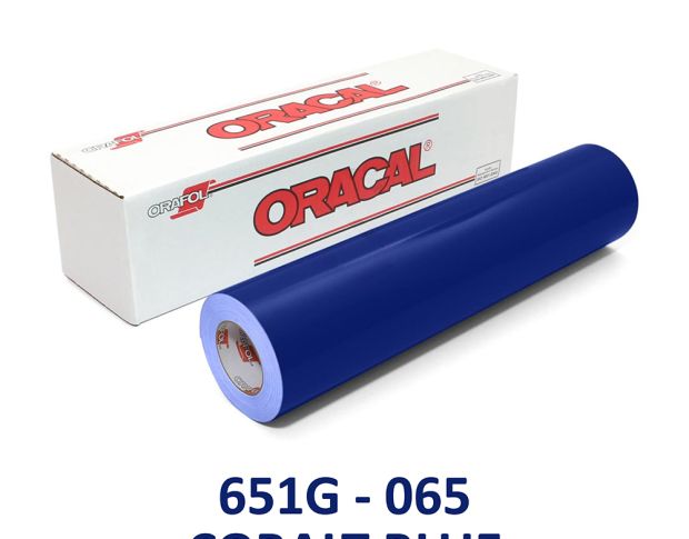 Oracal 641 065 Gloss Cobalt Blue 1.26 m