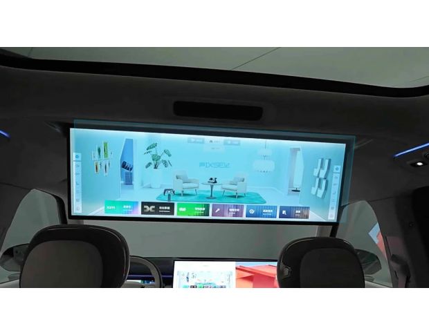 Захисне скло Pixsel для заднього монітора LYNK & CO 900 30.5“ 2025 - (гібридне мат)