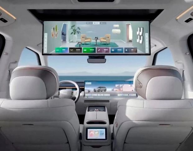 Захисне скло Pixsel для заднього монітора LYNK & CO 900 30.5“ 2025 - (гібридне мат)