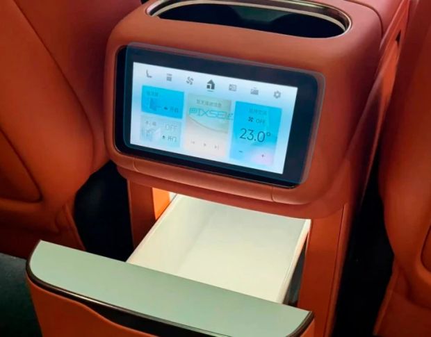 Захисне скло Pixsel на задній клімат-контроль LYNK & CO 900 7.3“ 2025 - (гібридне мат)