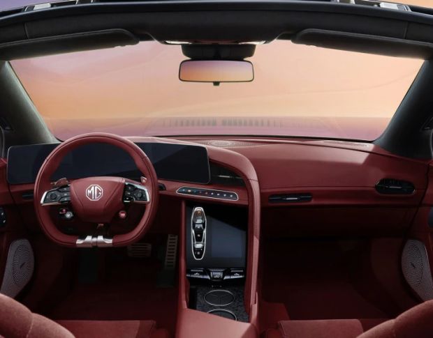 Защитное стекло Pixsel на приборную панель MG CYBERSTER 27.6“ 2025 - (гибридное мат)