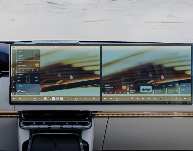 Защитное стекло  на монитор ZEEKR 7X 29.2“ 2025 - (гибридное глянец)