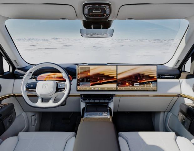 Захисне скло Pixsel на панель приладів ZEEKR 9X 13.6“ 2025 - (гібридне глянець)